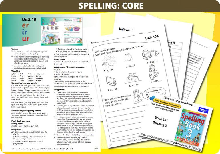 Curriculum Visions teacher year 3 ks2 literacy english resource