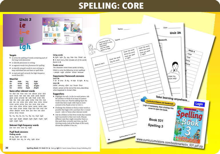 Curriculum Visions teacher year 3 ks2 literacy english resource