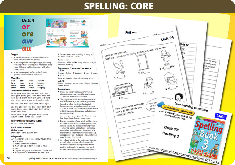 Curriculum Visions teacher year 3 ks2 literacy english resource