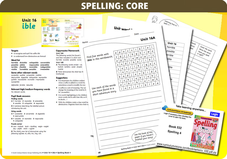 Curriculum Visions teacher year 4 ks2 literacy english resource