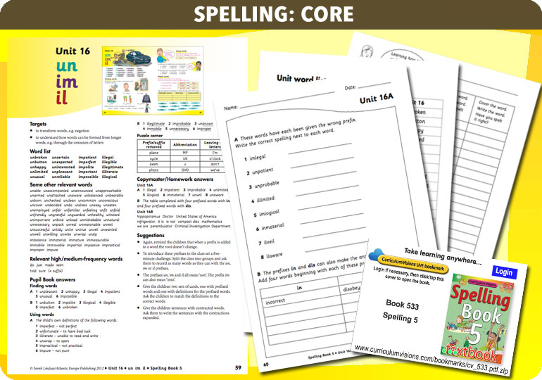 Curriculum Visions teacher year 5 ks2 literacy english resource