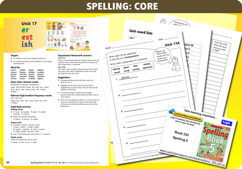 Curriculum Visions teacher year 5 ks2 literacy english resource