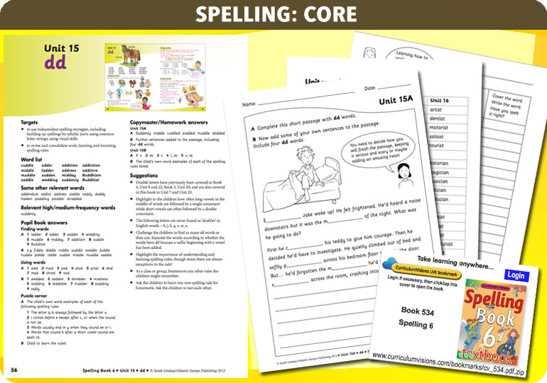 Curriculum Visions teacher year 6 ks2 literacy english resource