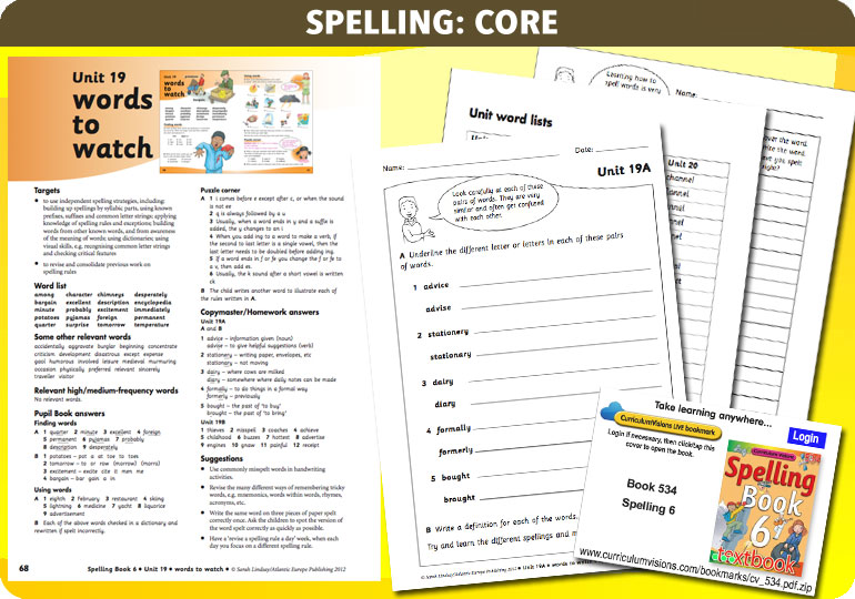 Curriculum Visions teacher year 6 ks2 literacy english resource