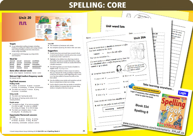 Curriculum Visions teacher year 6 ks2 literacy english resource