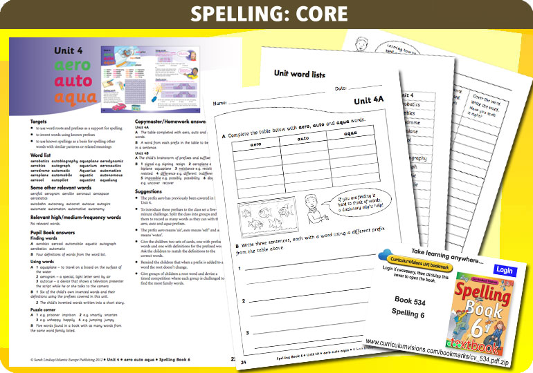 Curriculum Visions teacher year 6 ks2 literacy english resource