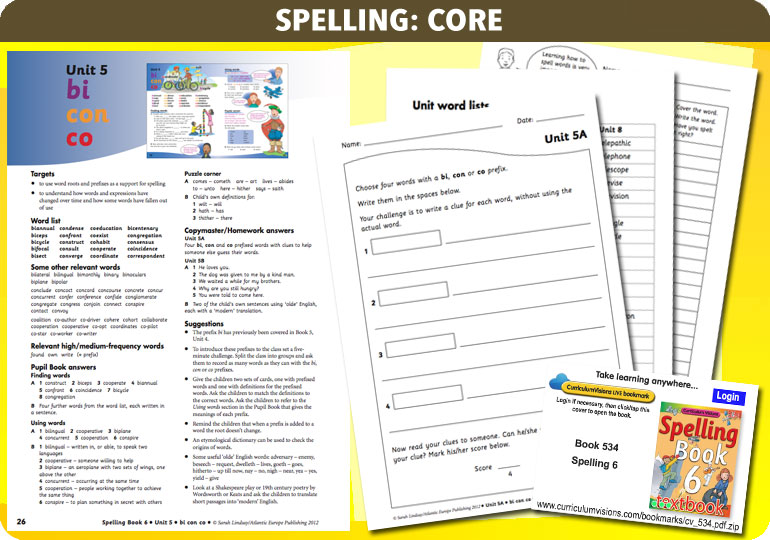 Curriculum Visions teacher year 6 ks2 literacy english resource