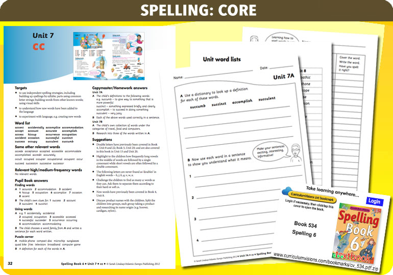 Curriculum Visions teacher year 6 ks2 literacy english resource