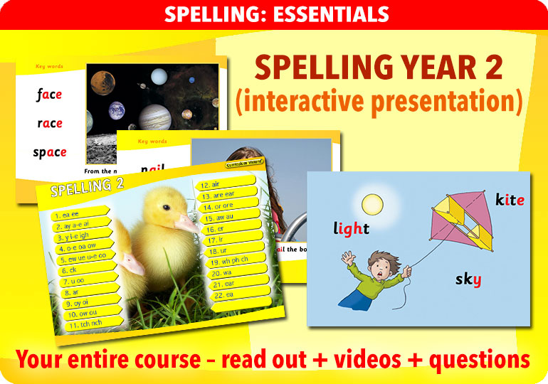 Curriculum Visions teacher spelling and vocabulary literacy english resource