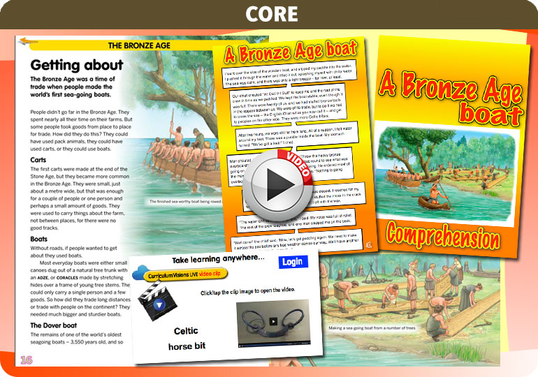 Curriculum Visions teacher ancient celts bronze age iron age history resource