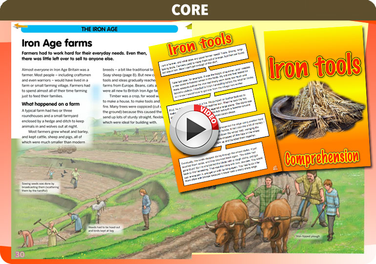 Curriculum Visions teacher ancient celts bronze age iron age history resource