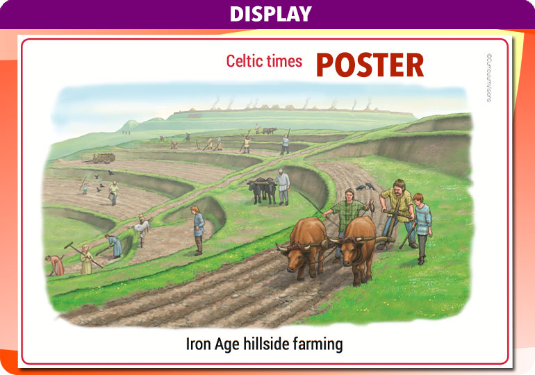 Curriculum Visions teacher ancient celts bronze age iron age history resource