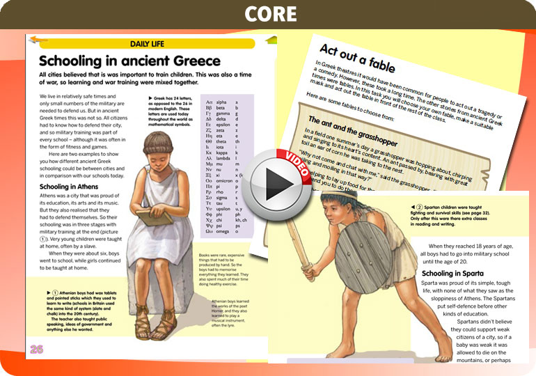 Curriculum Visions teacher ancient greeks history resource