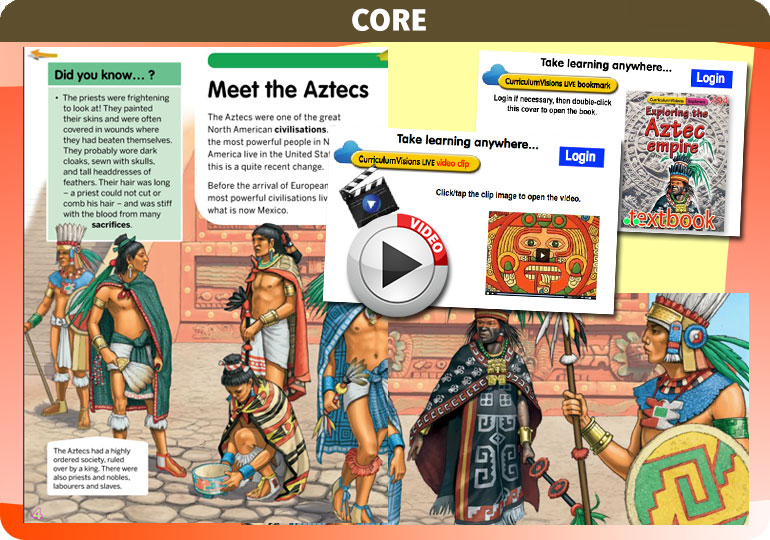 Curriculum Visions teacher maya and aztecs history resource