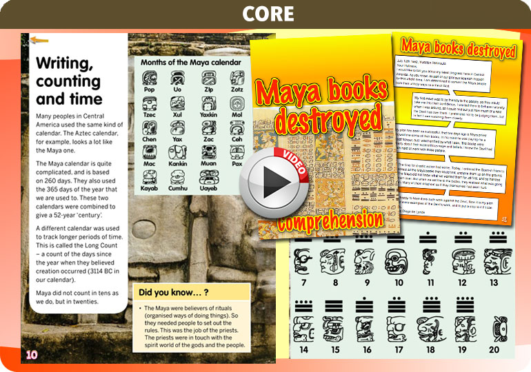 Curriculum Visions teacher maya and aztecs history resource