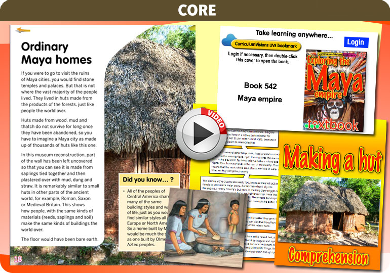 Curriculum Visions teacher maya and aztecs history resource