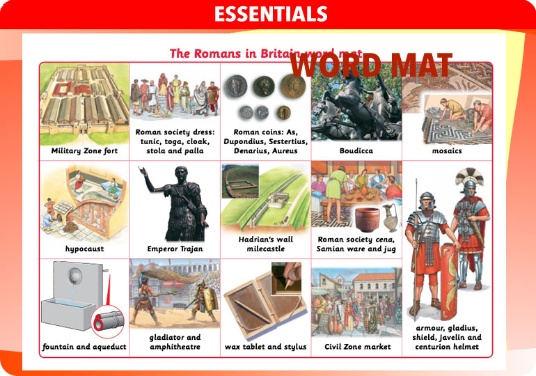 Curriculum Visions teacher ancient romans in britain ancient rome history resource