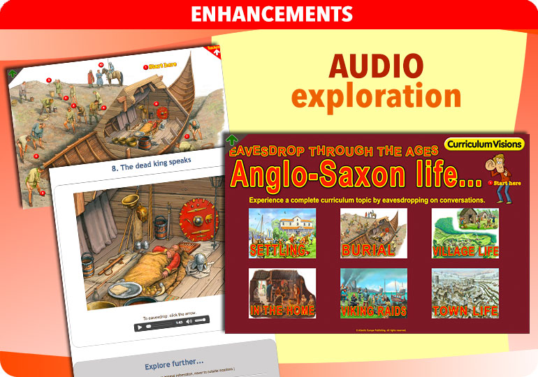 Curriculum Visions teacher anglo saxons raiders and settlers history resource