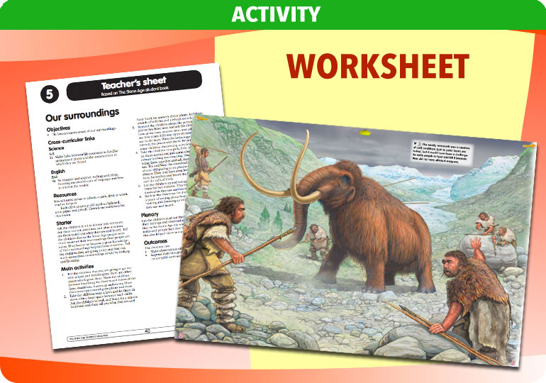 Curriculum Visions teacher the stone age history resource