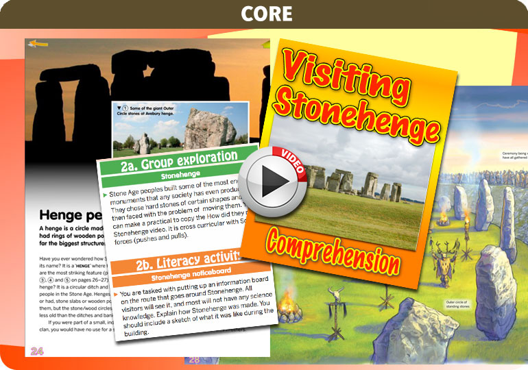 Curriculum Visions teacher the stone age history resource