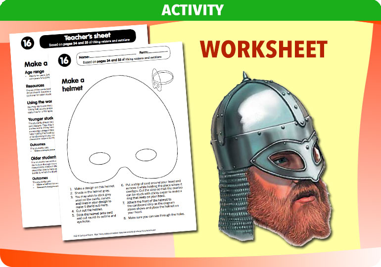 Curriculum Visions teacher the vikings viking raiders and settlers history resource