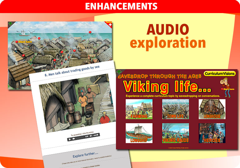 Curriculum Visions teacher the vikings viking raiders and settlers history resource