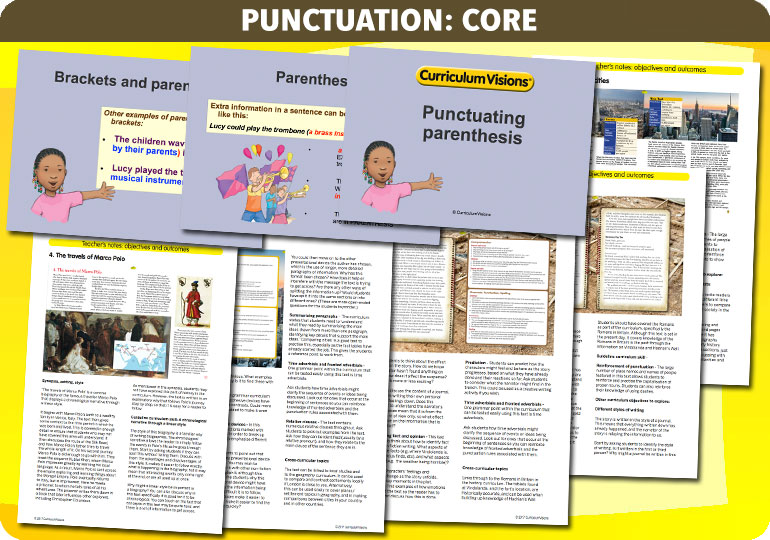 Curriculum Visions teacher year 5 ks2 literacy english resource