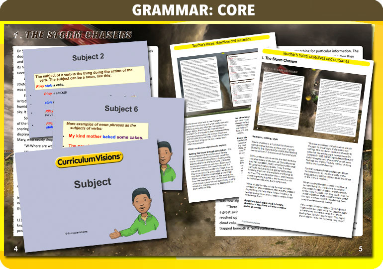 Curriculum Visions teacher year 6 ks2 literacy english resource