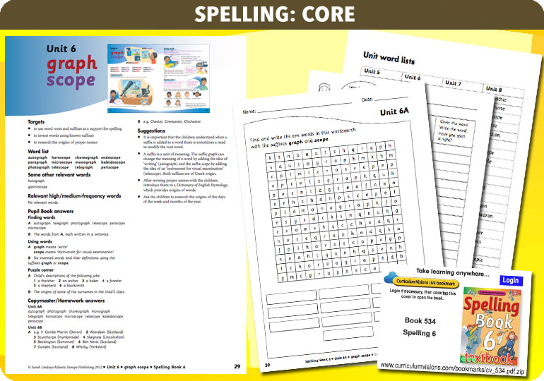Curriculum Visions teacher year 6 ks2 literacy english resource