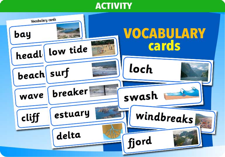 Curriculum Visions teacher coast, oceans and seaside geography resource