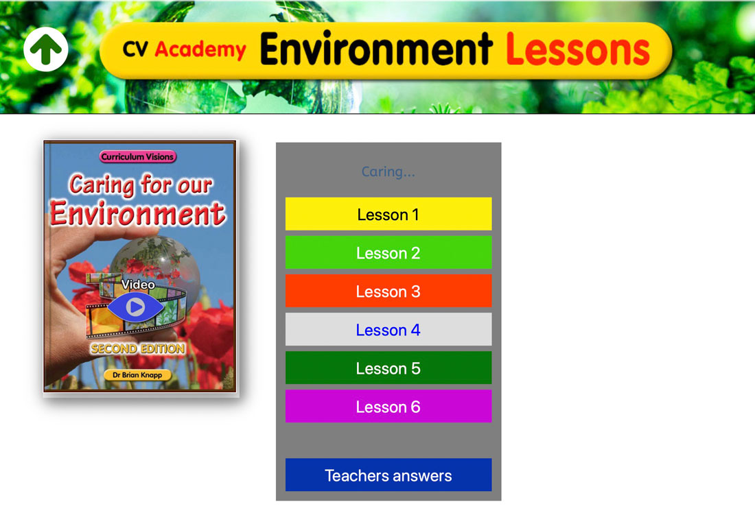 Lesson listing and worksheets