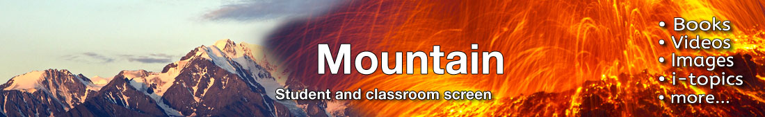 Mountain topic banner