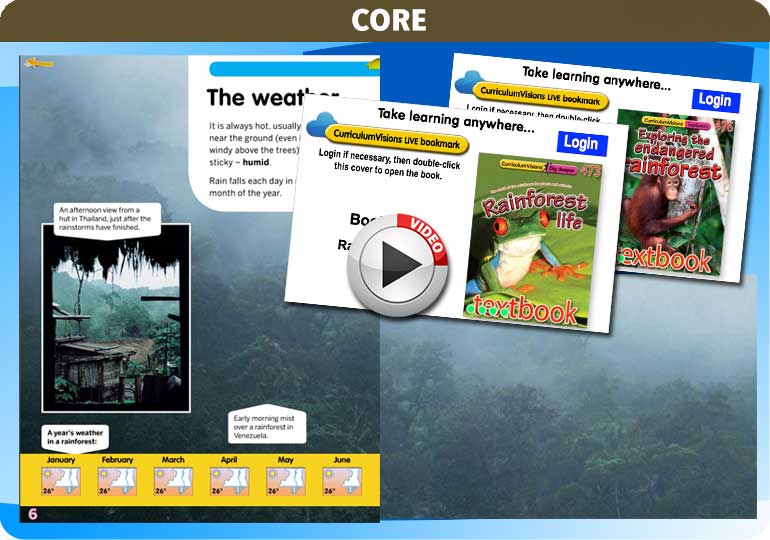 Curriculum Visions teacher rainforest geography resource