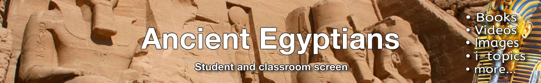 Ancient Egyptians topic banner