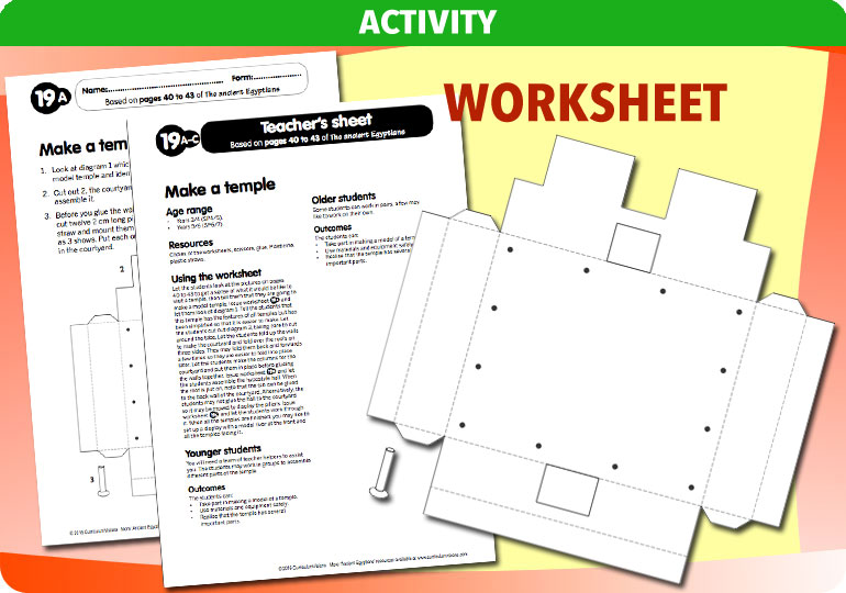 Curriculum Visions teacher ancient egyptians history resource