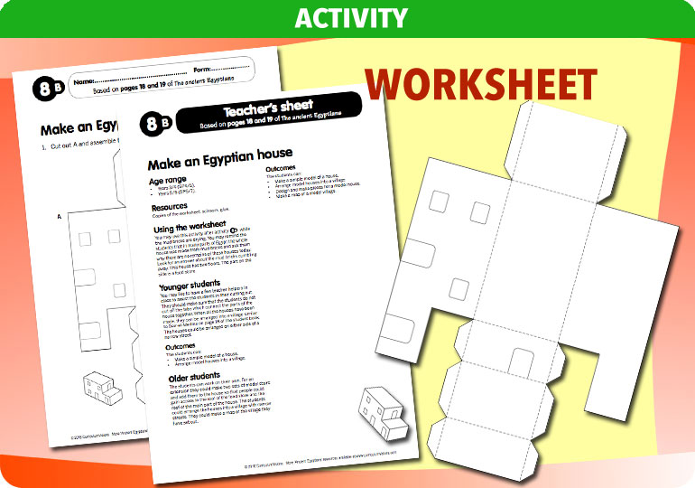 Curriculum Visions teacher ancient egyptians history resource