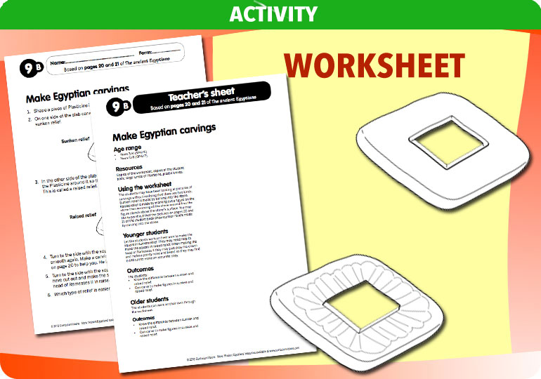 Curriculum Visions teacher ancient egyptians history resource