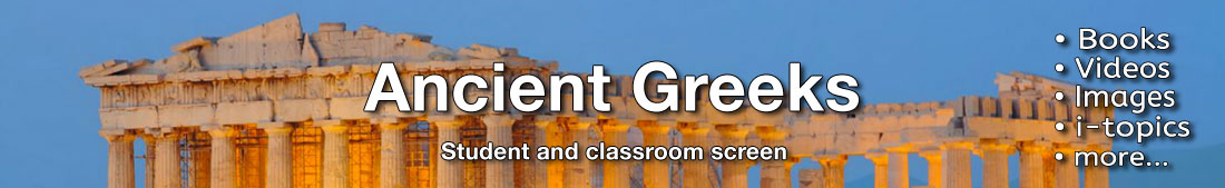 Ancient Greeks topic banner