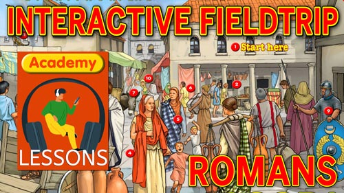Interactive field trip: Romans in Britain