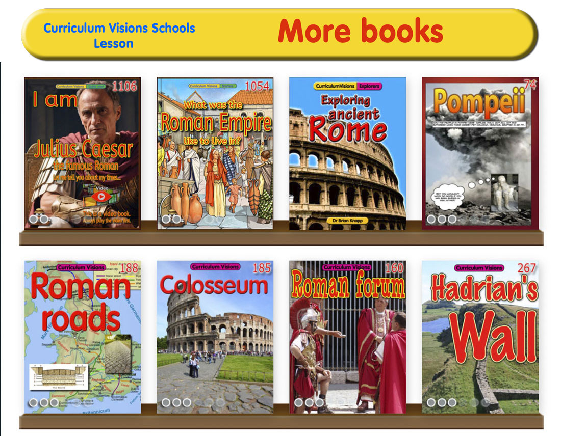 Curated library for Romans in Britain