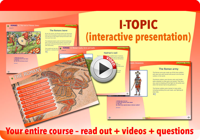 Interactive presentation: Romans in Britain