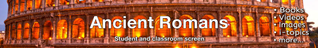 Romans in Britain topic banner