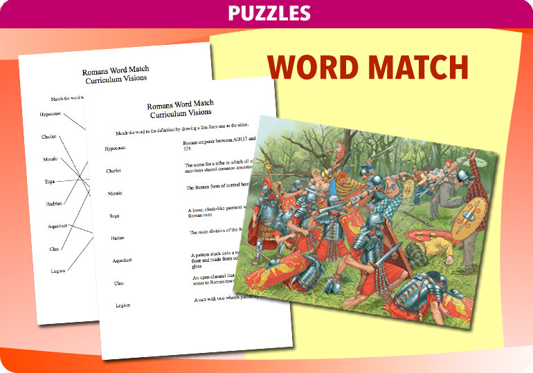 Curriculum Visions teacher romans history resource