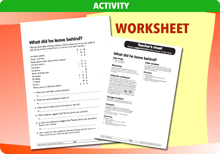 Curriculum Visions teacher the tudors and the tudor age of discovery history resource