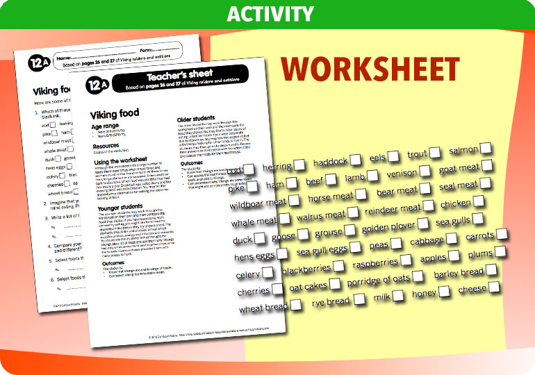 Curriculum Visions teacher the vikings viking raiders and settlers history resource