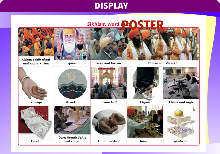 Curriculum Visions teacher sikhism resource