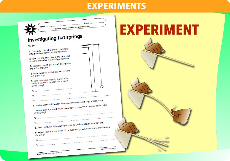 Curriculum Visions teacher magnets and springs resource