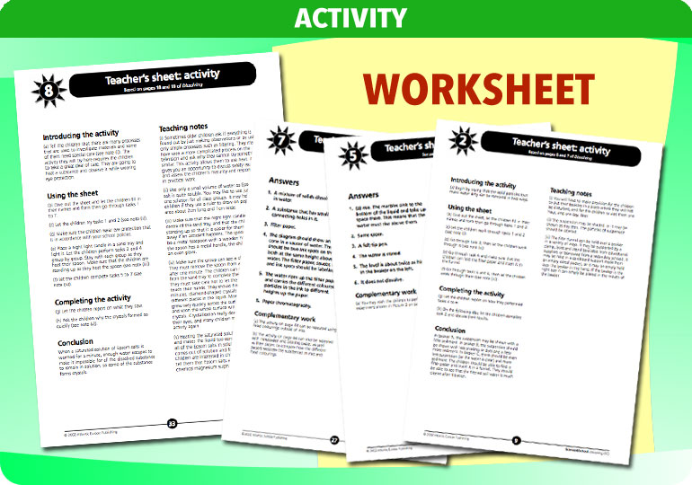 Curriculum Visions teacher dissolving resource