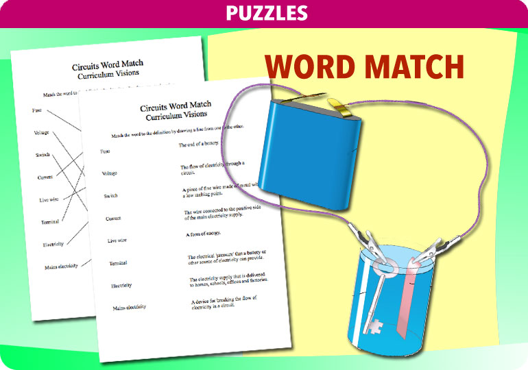 Curriculum Visions teacher changing circuits resource