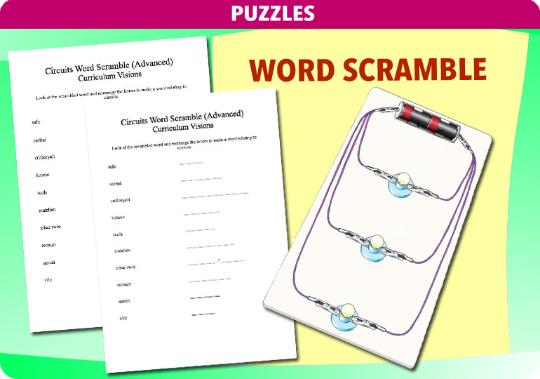 Curriculum Visions teacher changing circuits resource